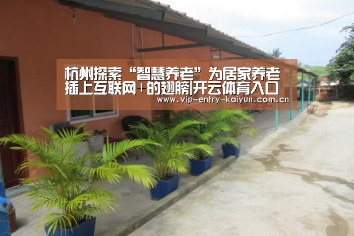 杭州探索“智慧养老”为居家养老插上互联网+的翅膀|开云体育入口(图1) 开云体育数据中心